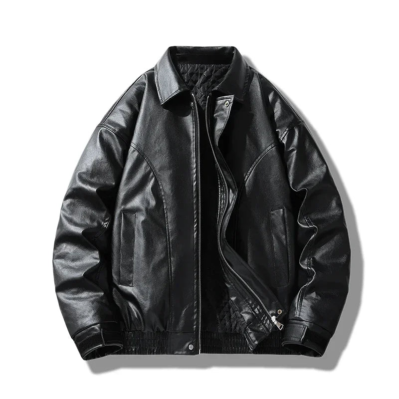 Veste homme zippée à col rabattu et poches – CLEVI Paris