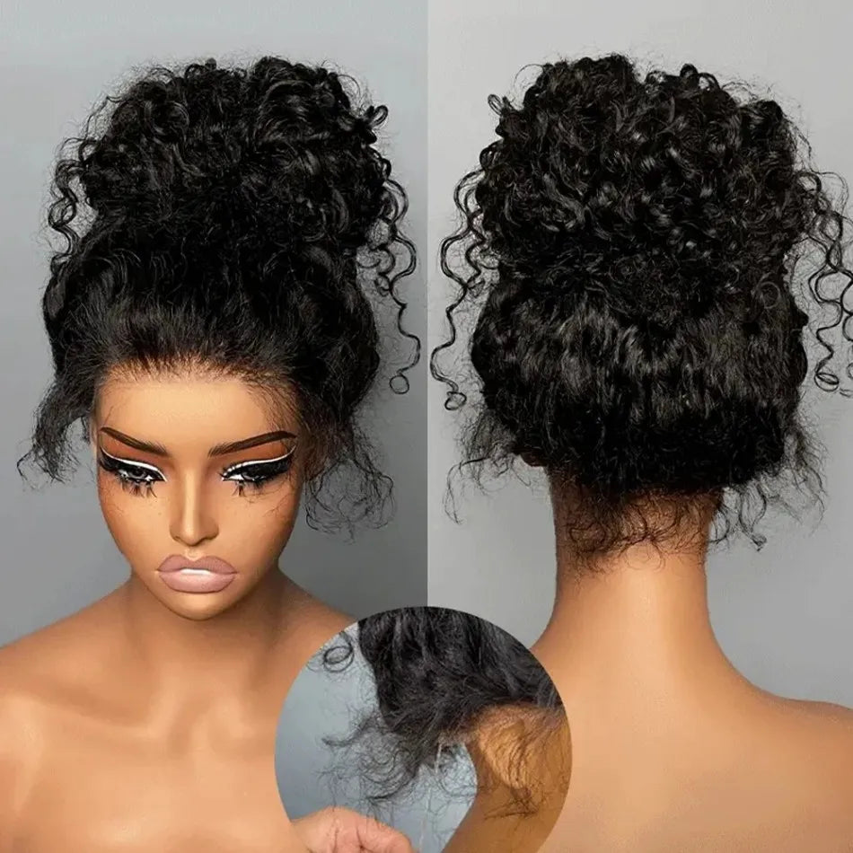 Perruque 360 Lace Deep Wave Cheveux Humains 250% – CLEVI Paris