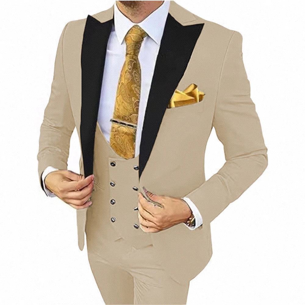 Costume homme 3 pièces élégant – CLEVI Paris