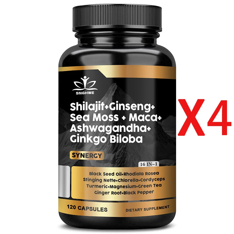 Shilajit et plantes en gélules SNGHWE – CLEVI Paris