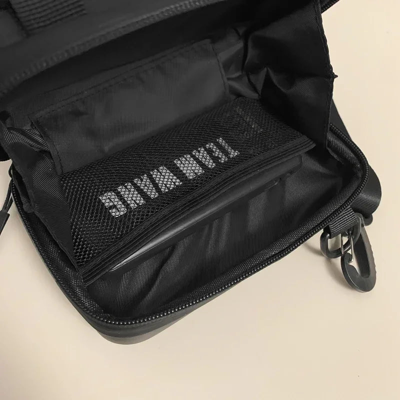 Sac bandoulière unisexe à fermeture zippée – CLEVI Paris