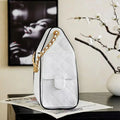 Sac bandoulière femme en cuir véritable – CLEVI Paris