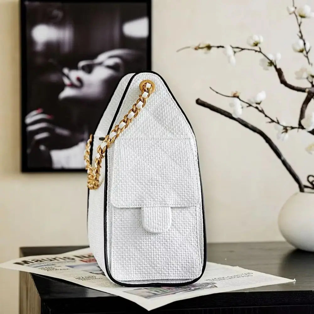 Sac bandoulière femme en cuir véritable – CLEVI Paris