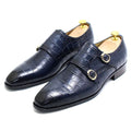 Chaussures homme en cuir à double boucle – CLEVI Paris