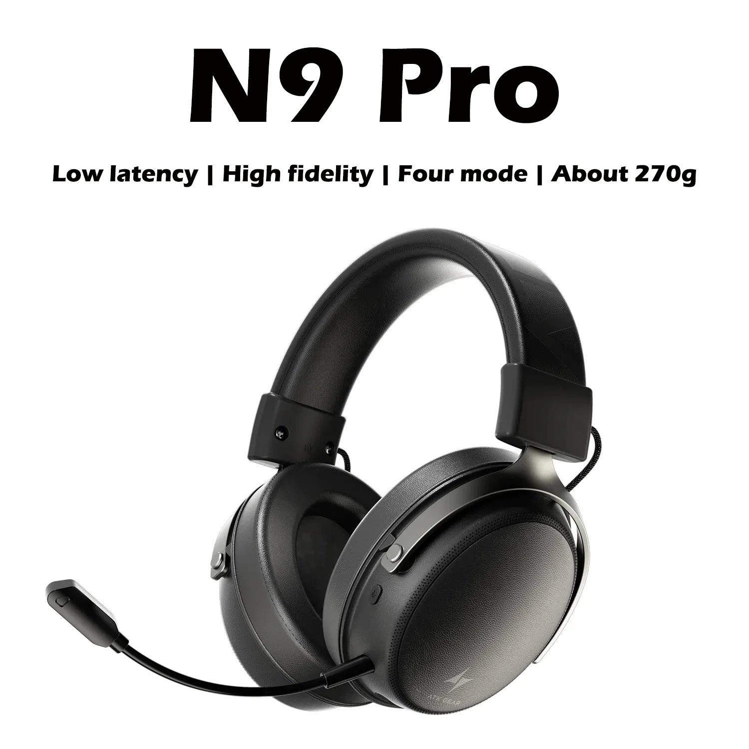 Casque Gaming ATK N9 Pro 4 Modes 2.4GHz 10ms Surround – CLEVI Paris