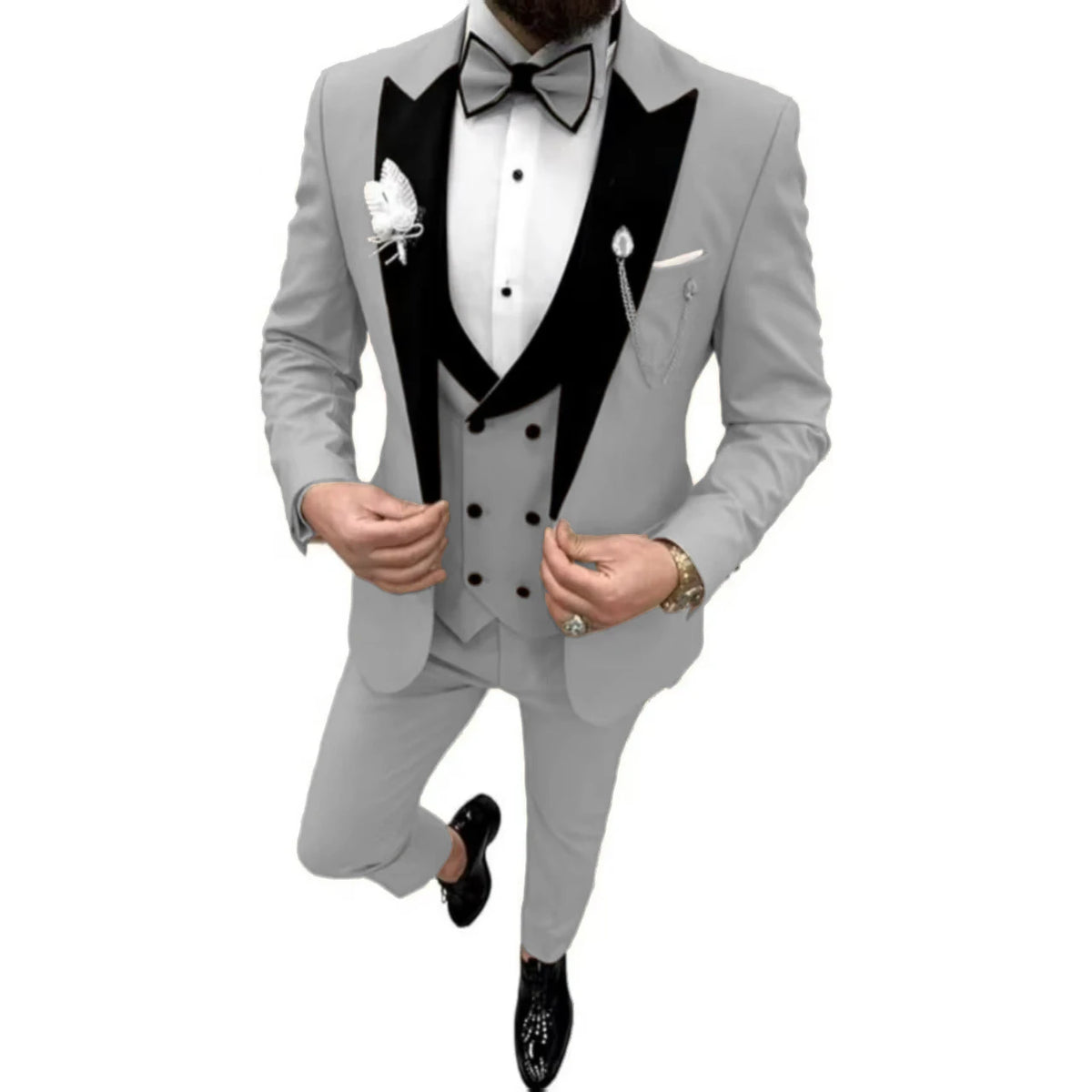 Costume 3 pièces homme velours – CLEVI Paris