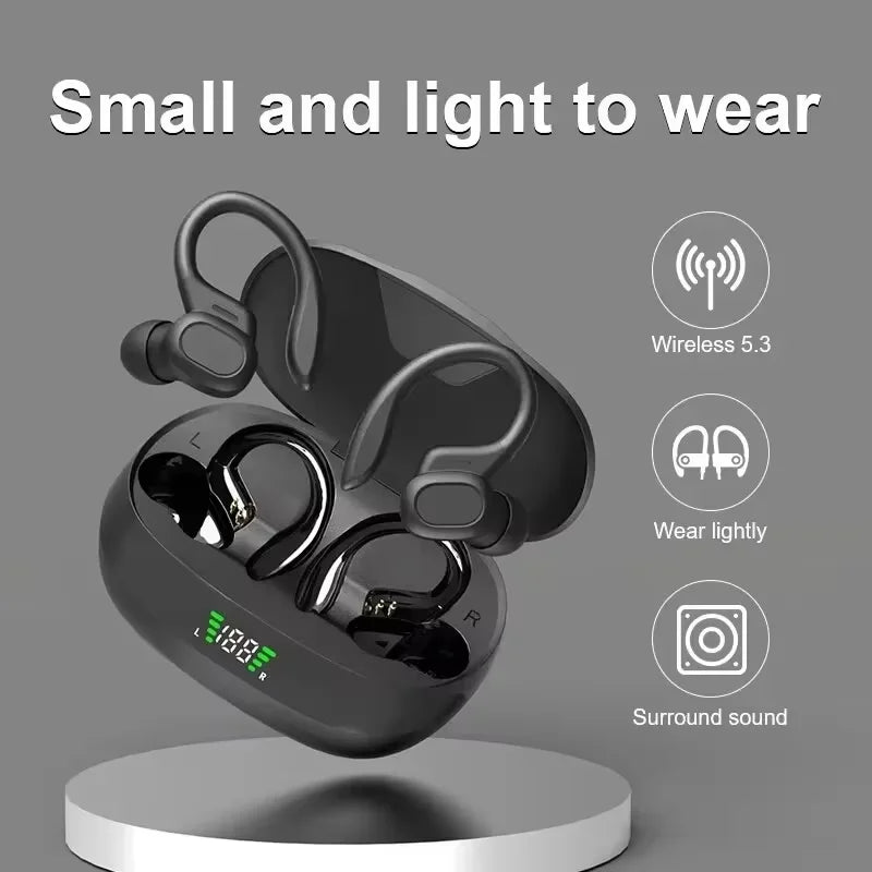 Écouteurs OWS Lenovo Crochet Sport Bluetooth IPX5 HiFi 9D – CLEVI Paris