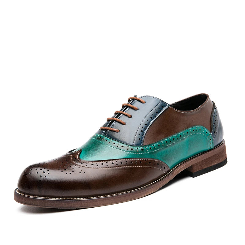 Derbies Homme Cuir Brogue Mariage & Bureau – CLEVI Paris