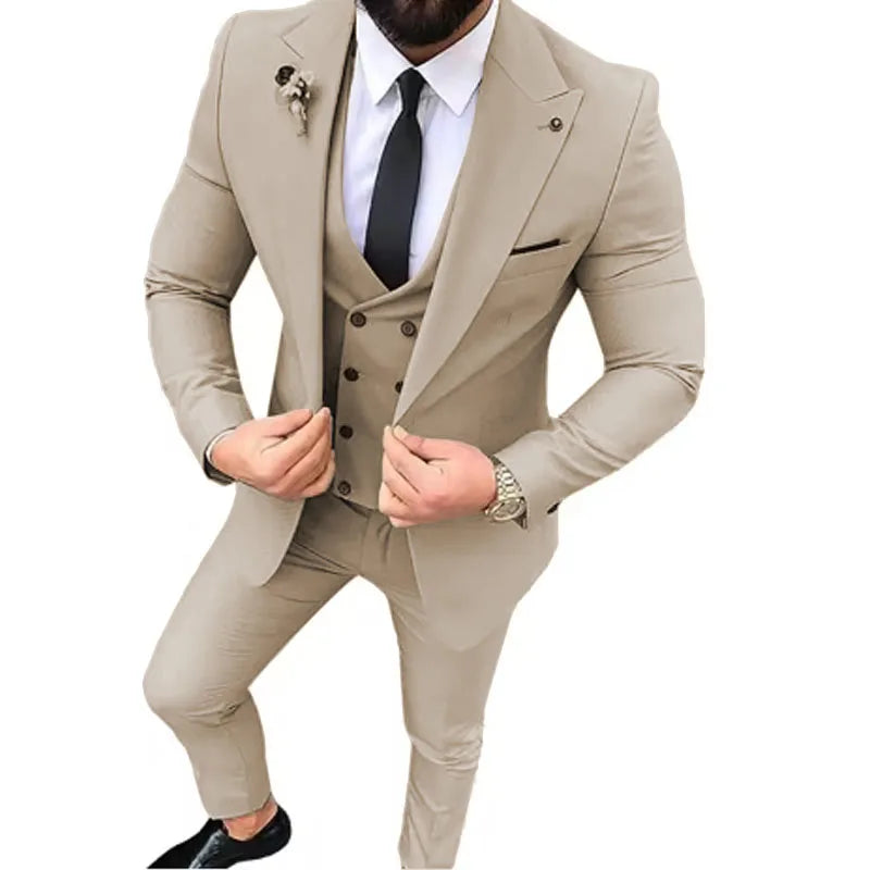 Costume 3 pièces homme élégant – CLEVI Paris