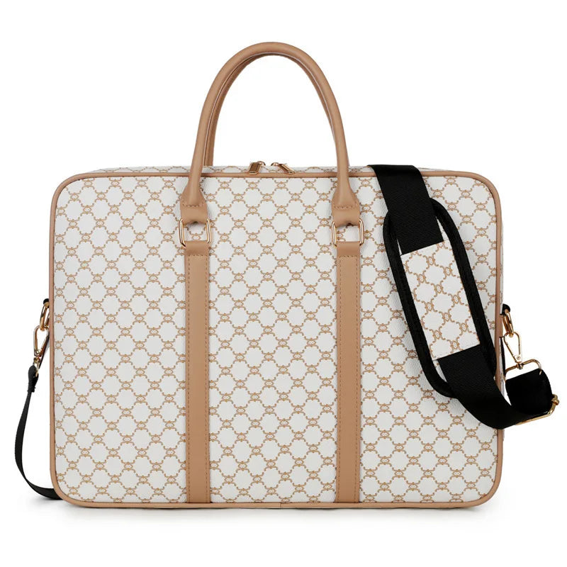Serviette Unisexe PU Imperméable Business Laptop 14" 40x7x30cm – CLEVI Paris