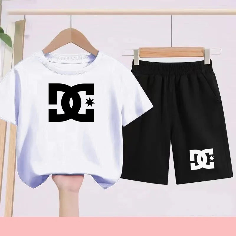 Ensemble enfant imprimé haut et short – CLEVI Paris