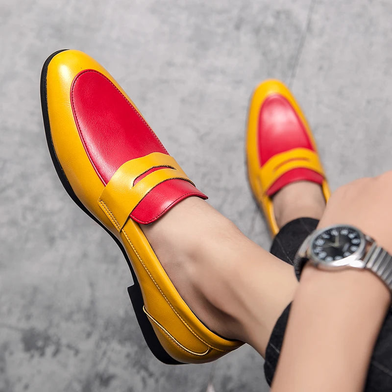 Mocassins Homme Cuir Slip-On Confort – CLEVI Paris
