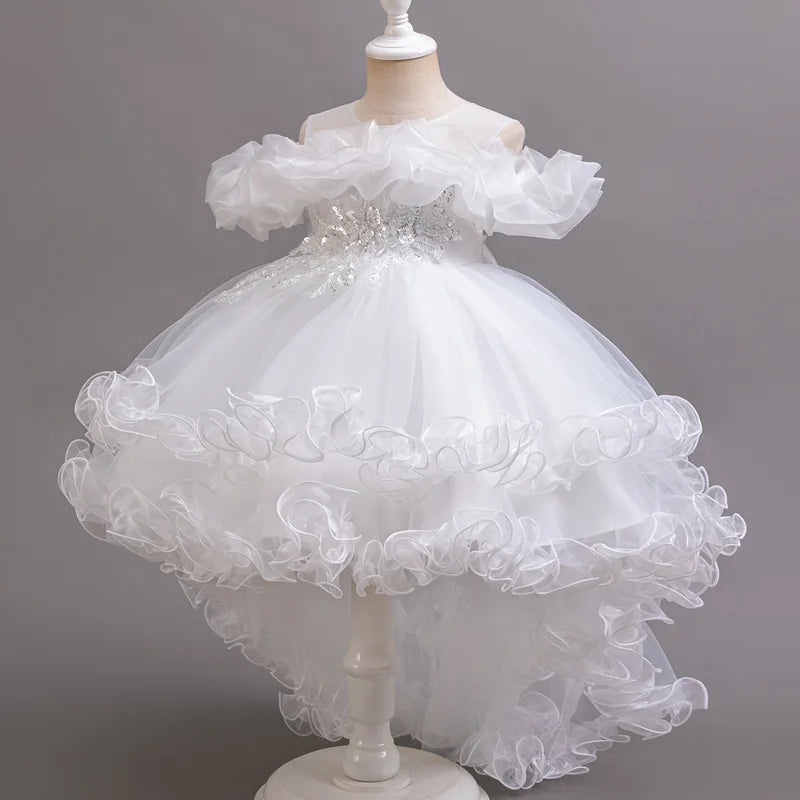 Robe princesse fille à paillettes – CLEVI Paris