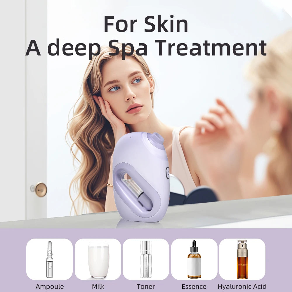 Brumisateur facial portable USB Z02 – CLEVI Paris