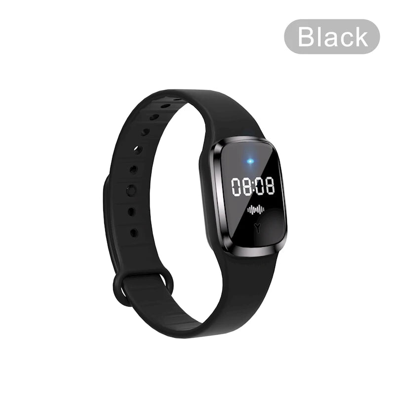 Bracelet Anti-Moustiques USB Rechargeable – Silicone, Réglable, Enfant & Adulte