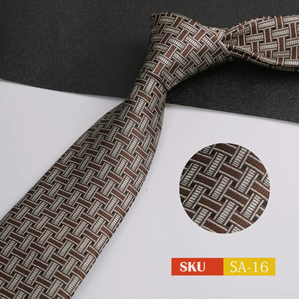 Cravate homme 145 cm, motifs variés – CLEVI Paris