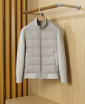 Veste en duvet de canard zippée – CLEVI Paris
