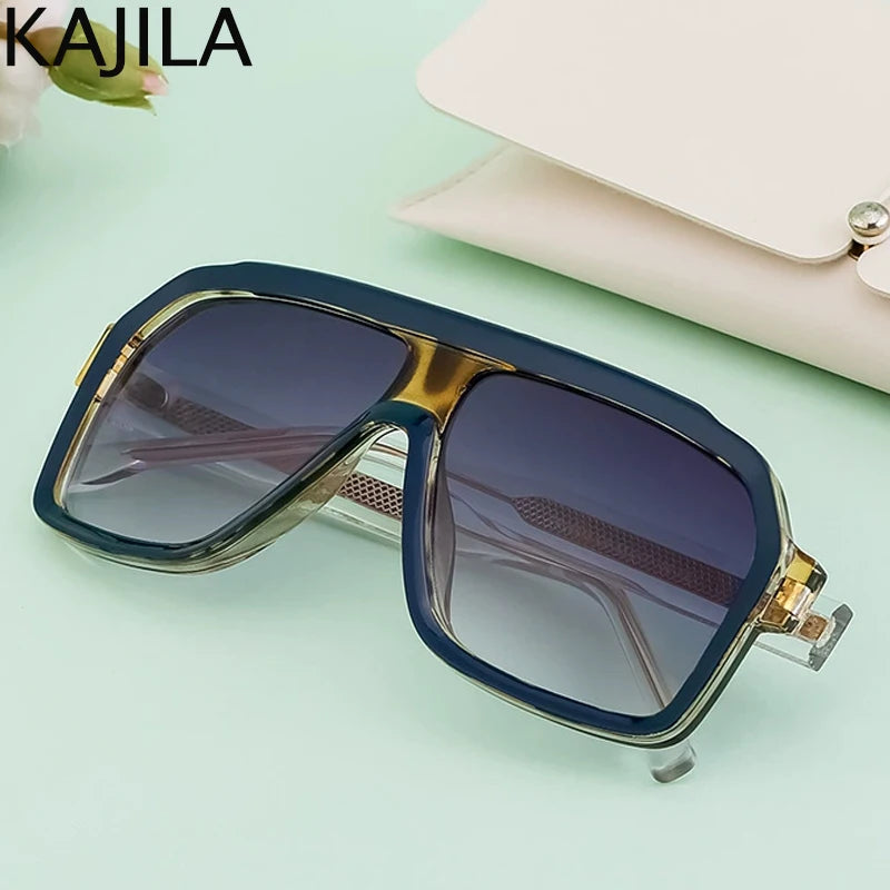 Lunettes de soleil carrées oversize Kajila – CLEVI Paris