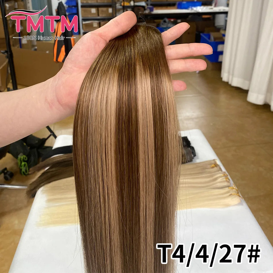 Extensions Cheveux Clip PU Invisibles 7 Pcs – CLEVI Paris