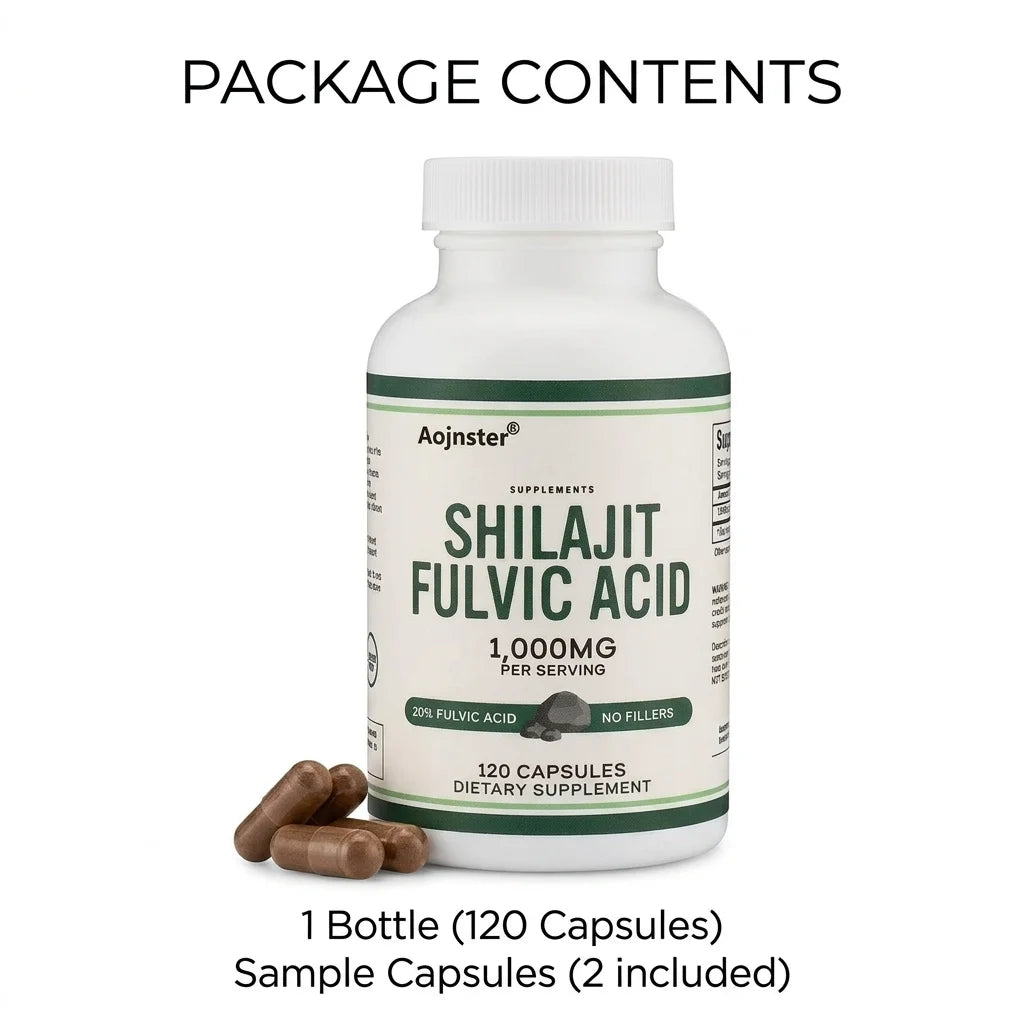 Shilajit en capsules, flacon de 120 – CLEVI Paris