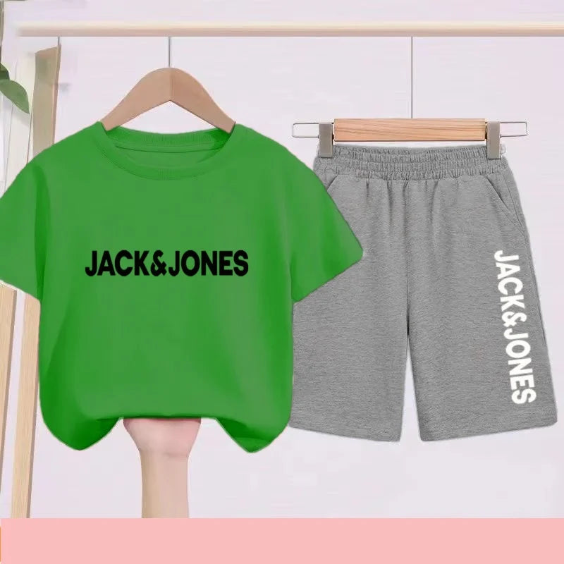 Ensemble enfant haut imprimé et short – CLEVI Paris