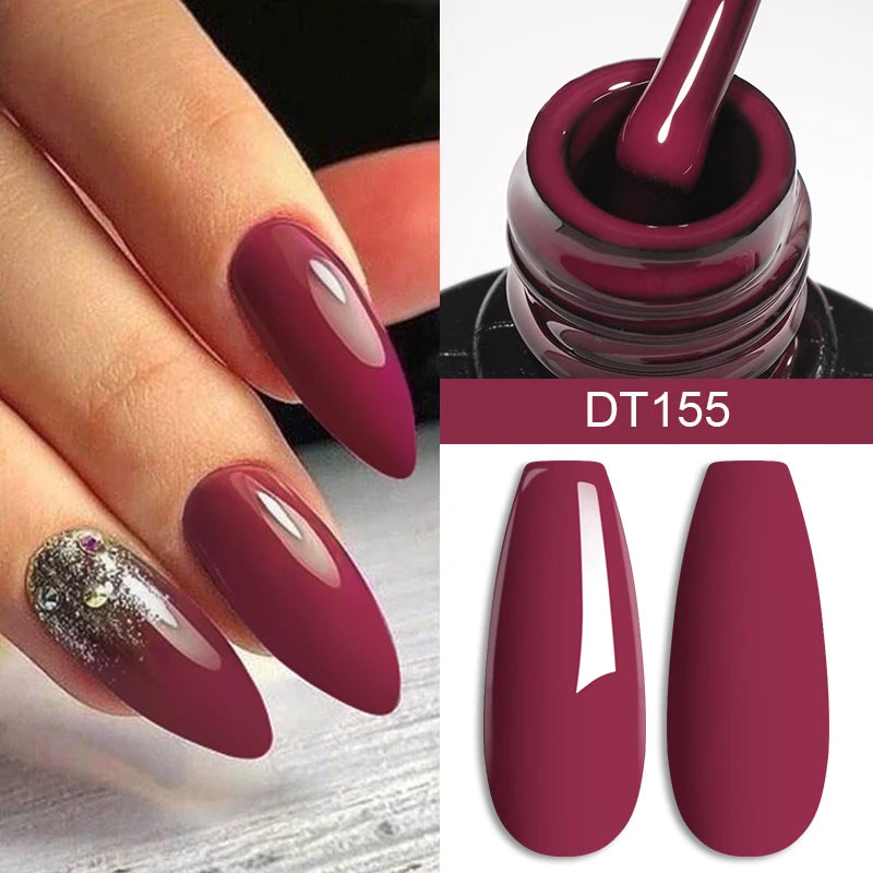 Vernis Gel Semi-Permanent MEET ACROSS 7ml – Longue Durée Style Français UV/LED Nail Art – CLEVI Paris