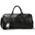 Sac de Voyage Homme Cuir Vache Véritable Compartiment Chaussures – CLEVI Paris