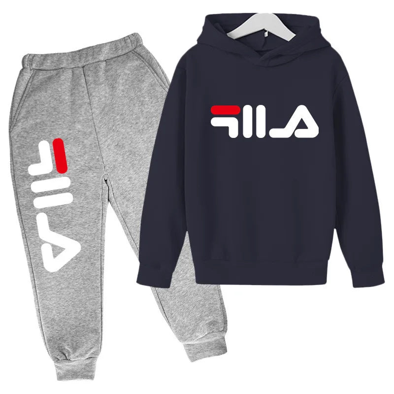 Ensemble enfant à capuche et pantalon – CLEVI Paris