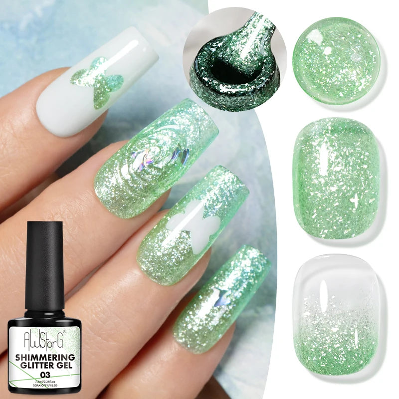 Vernis Gel UV Cat Eye AWStorG 7,5ml Semi-Permanent – CLEVI Paris