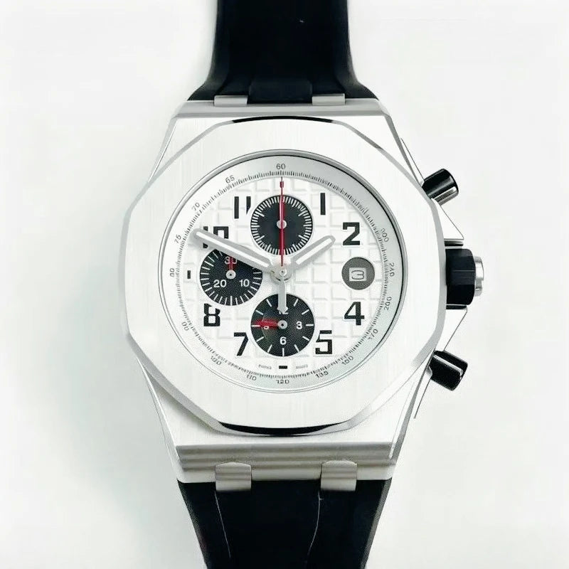 Montre Quartz Homme Sport Chronographe F23R Acier Lumineux Étanche – CLEVI Paris