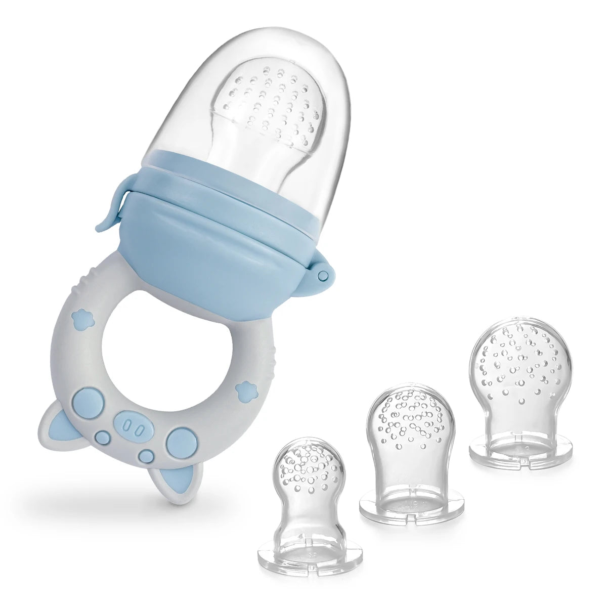 Tétines d’alimentation bébé en silicone, 4 pièces – CLEVI Paris