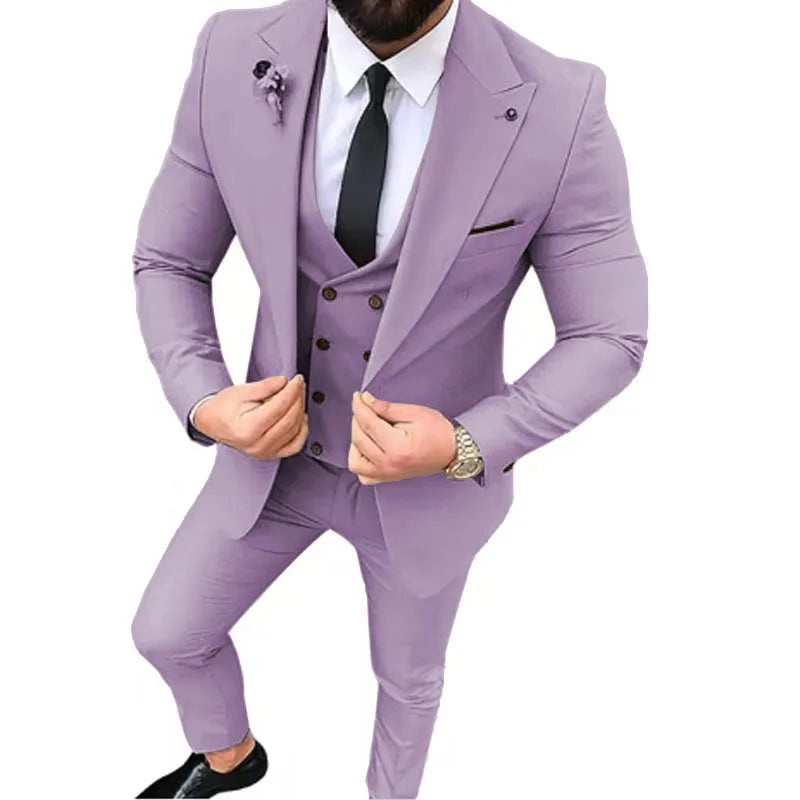 Costume 3 pièces homme élégant – CLEVI Paris