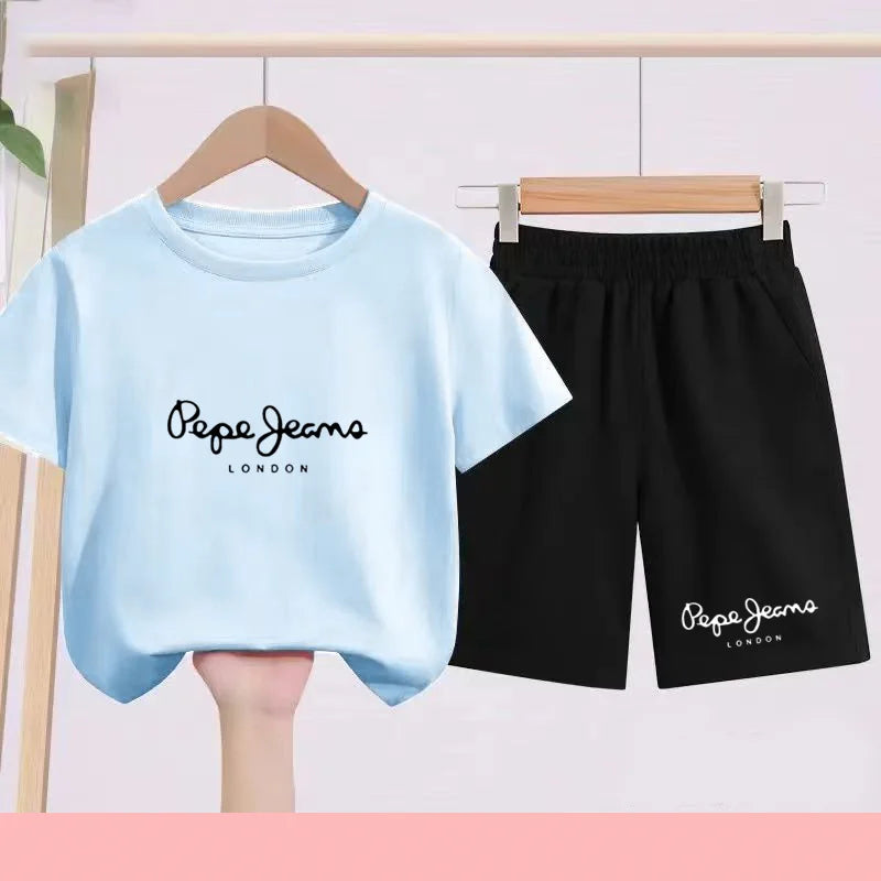 Ensemble enfant haut et short sportswear – CLEVI Paris