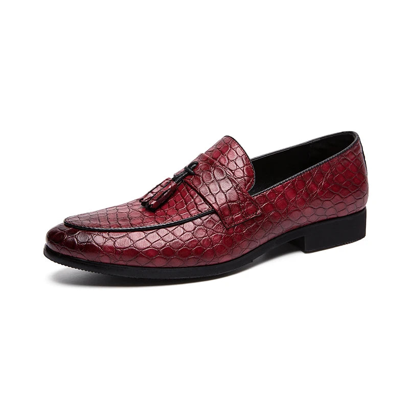 Mocassins homme en microfibre à enfiler – CLEVI Paris