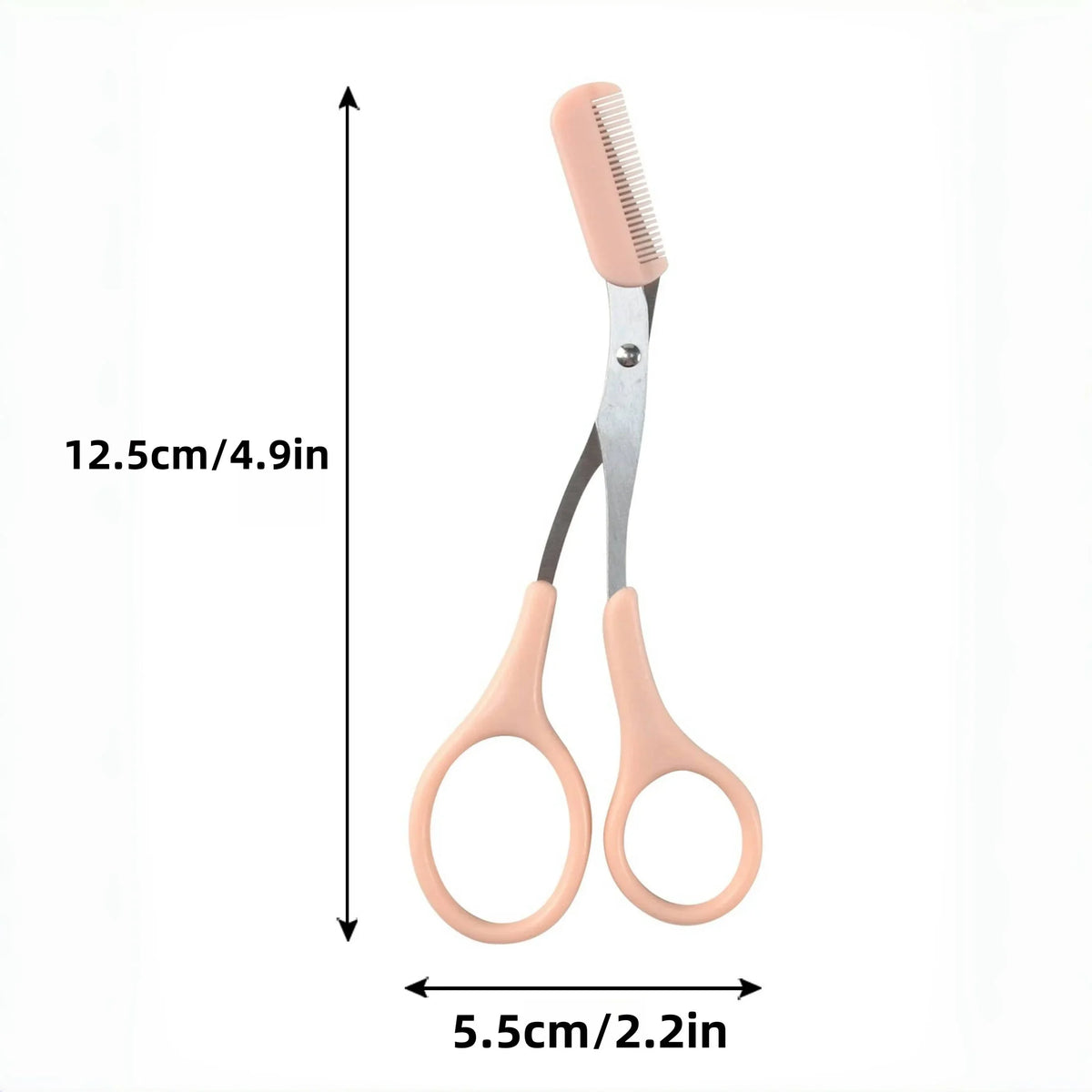 Ciseaux à sourcils avec peigne – CLEVI Paris