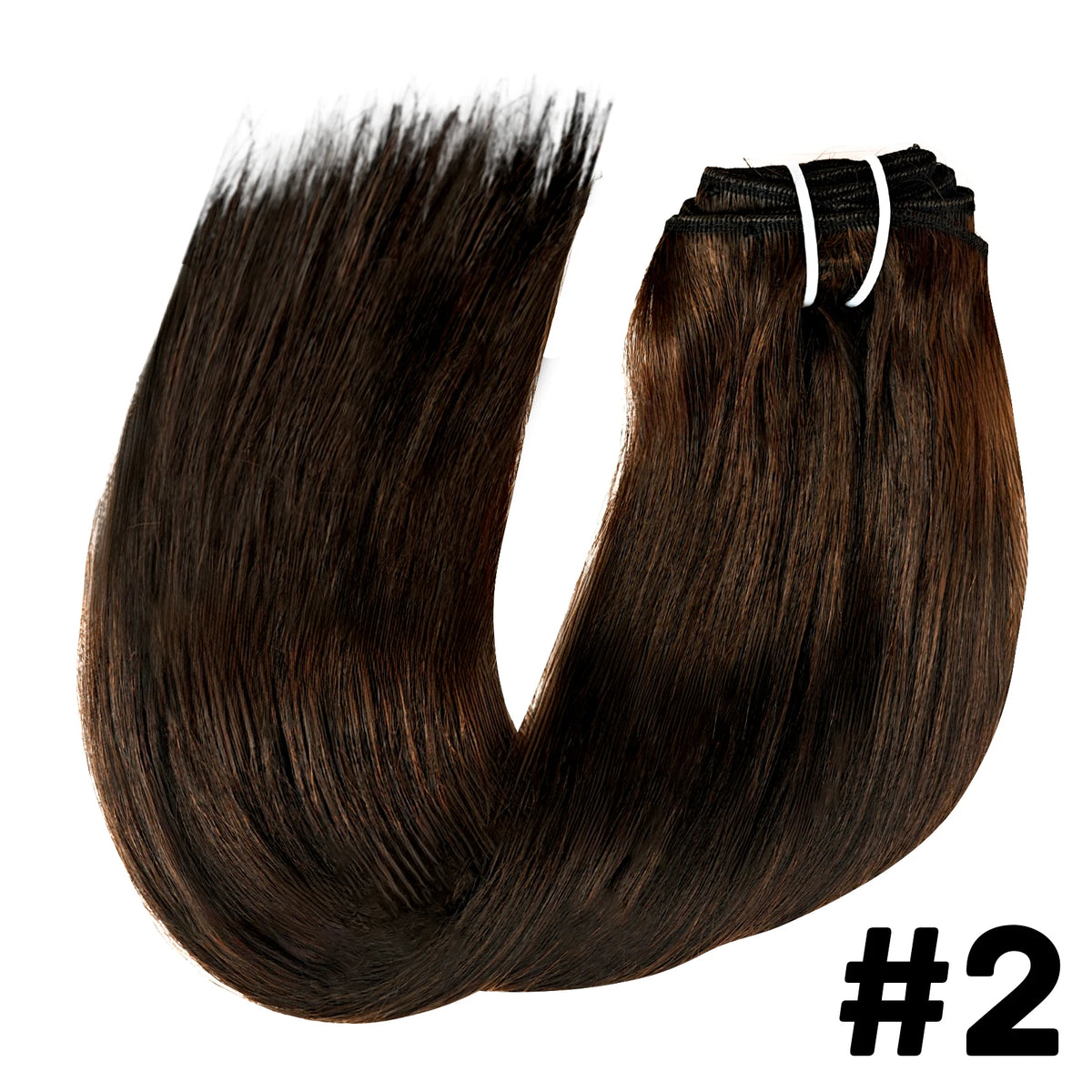 Extensions Clip-In Humains Brésiliens Lisses – CLEVI Paris