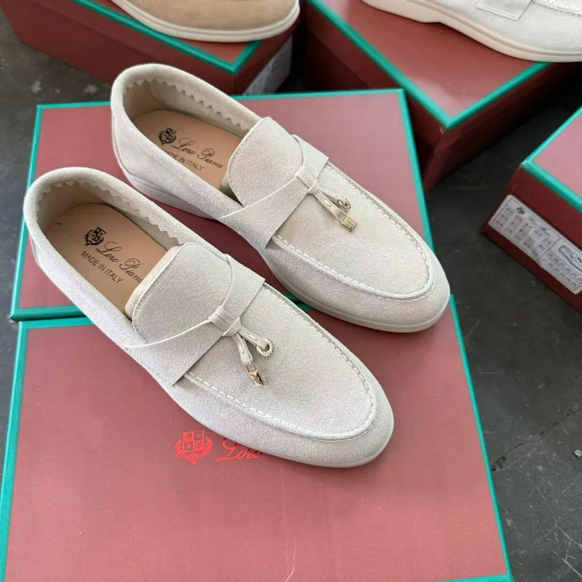 Mocassins homme en suédine – CLEVI Paris