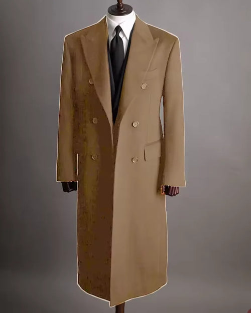 Blazer homme long double boutonnage – CLEVI Paris