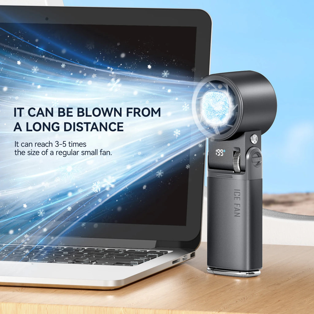 Ventilateur de cou rechargeable 6000 mAh – CLEVI Paris