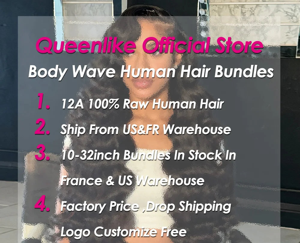 Bundles Cheveux Humains Body Wave Remy Hair Brésiliens 12A 10-32 Pouces – CLEVI Paris