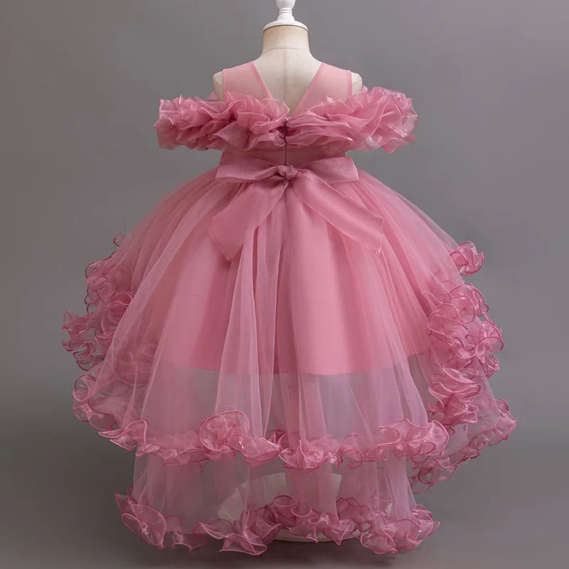 Robe princesse fille à paillettes – CLEVI Paris