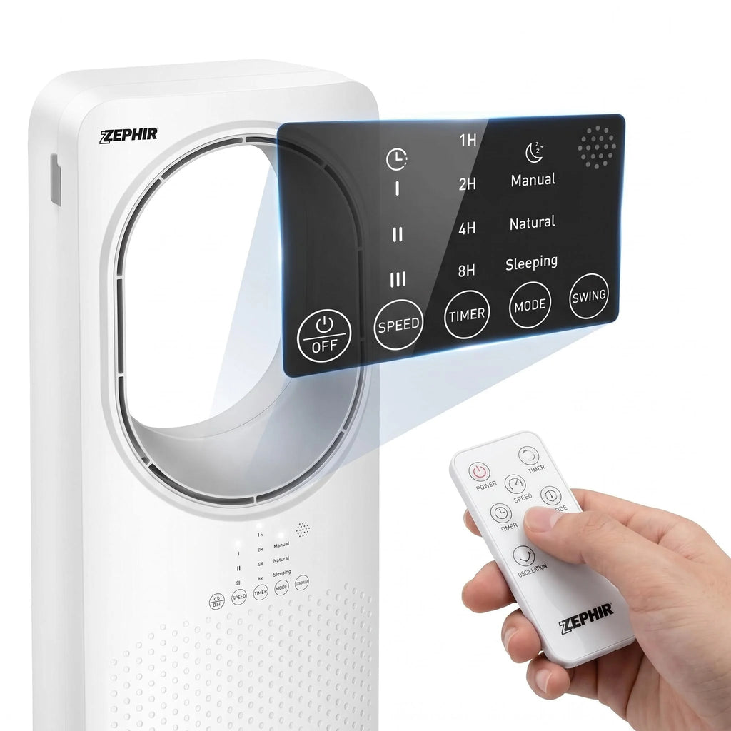 Ventilateur sans pales Zephir PH88BL – CLEVI Paris