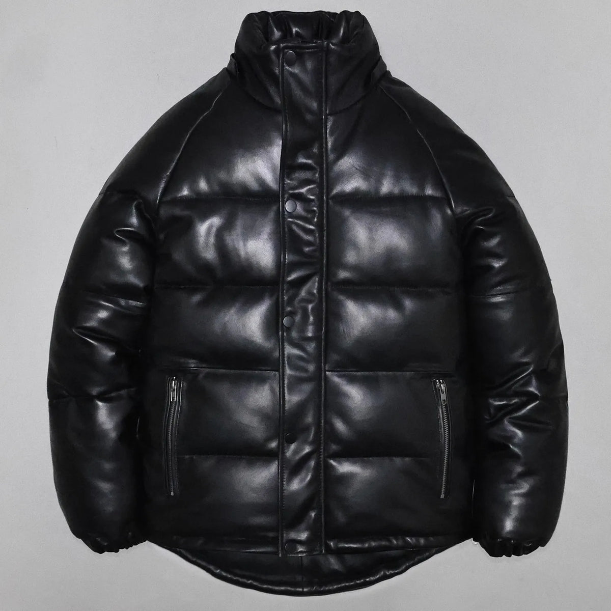 Veste homme en cuir à capuche amovible – CLEVI Paris