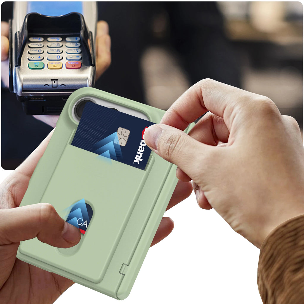 Étui iPhone Duo porte-cartes à charnière – CLEVI Paris