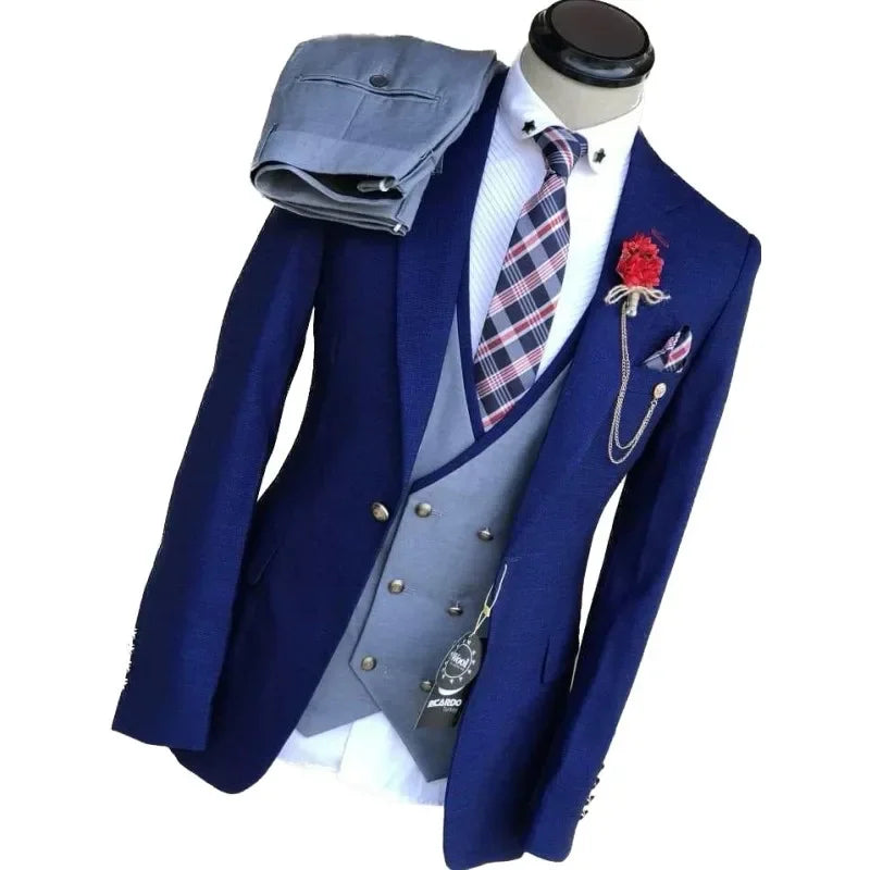 Costume homme 3 pièces, coupe slim – CLEVI Paris