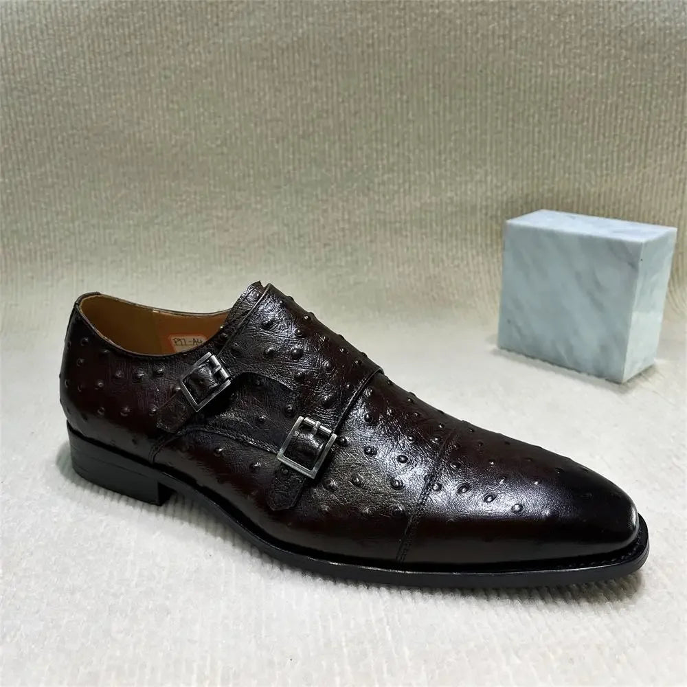 Chaussures Monk homme à double boucle – CLEVI Paris