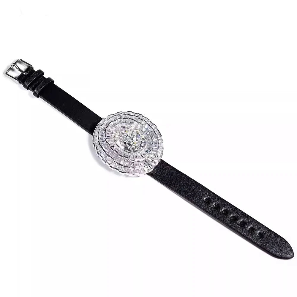 Bracelet Femme Saphir Argent 925 Diamants Vintage – CLEVI Paris