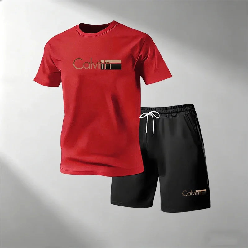 Ensemble Streetwear Homme T-Shirt + Short Sport Quick-Dry – CLEVI Paris