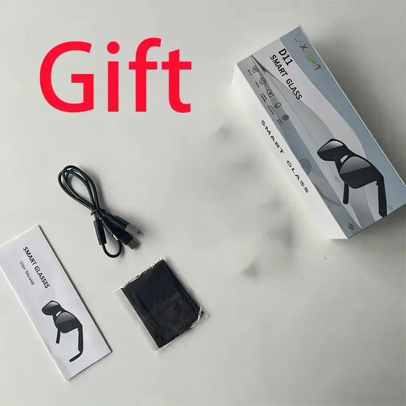 Lunettes Connectées Lenovo IA Caméra Bluetooth Traduction Photochromiques UV Anti-Lumière Bleue 37g – CLEVI Paris