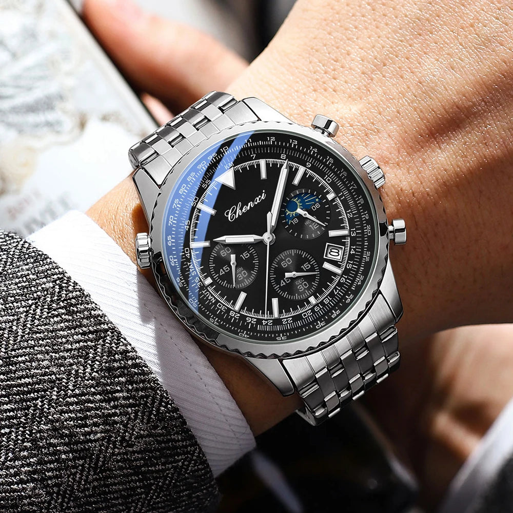 Montre à quartz CHENXI 974 pour homme – CLEVI Paris